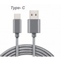 Cable Premium reforzado tipo C a USB 2m