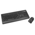 Combo teclado y mouse inalámbrico Klip Xtreme- Inspire KCK- 265s