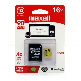 Memoria Maxell 16gb C10 C/adaptador